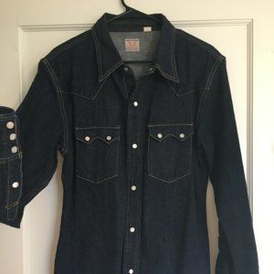 The Flat Head 7002W Sawtooth Western shirt size 42